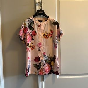 Ted Baker floral blouse